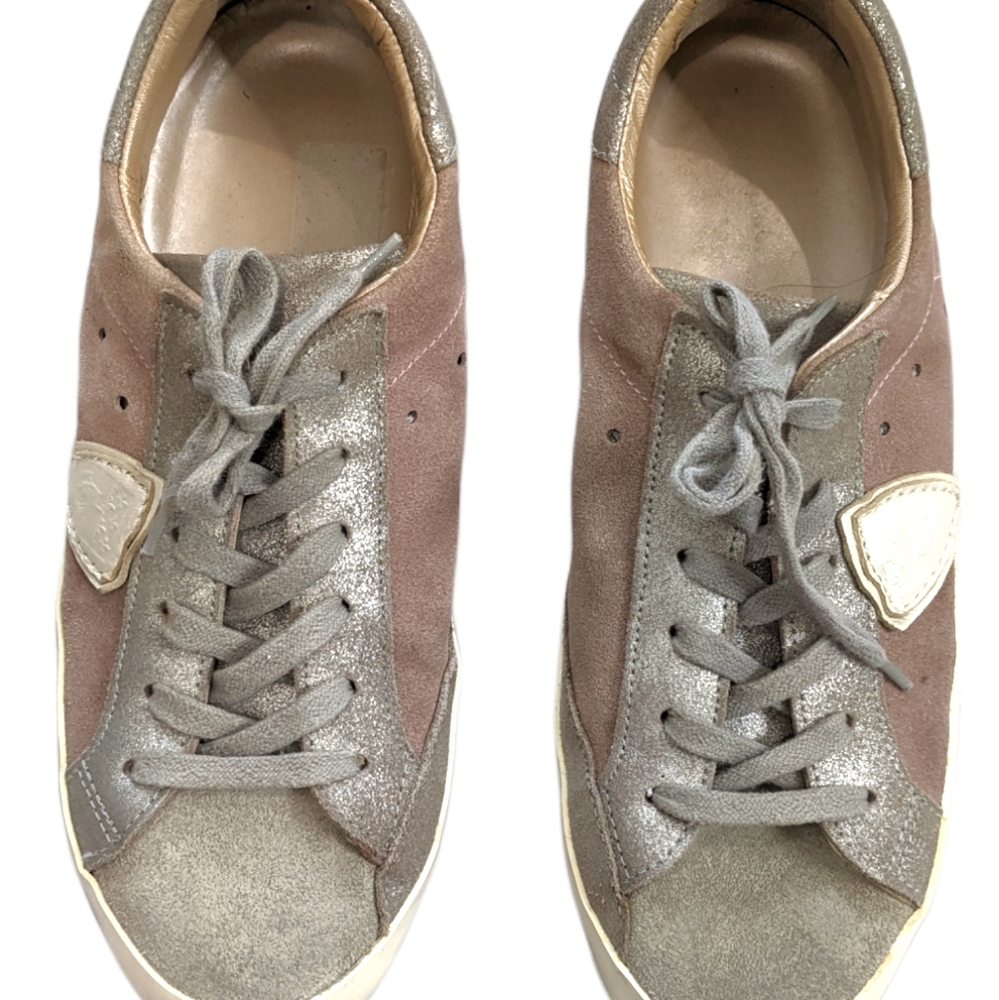 Philippe Model Sneakers pink silver size 8